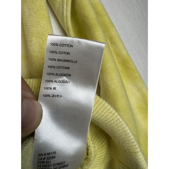 Pilcro And The Letterpress Anthropologie Elayna‎ Sweatshirt Top Yellow Medium - Picture 8 of 12